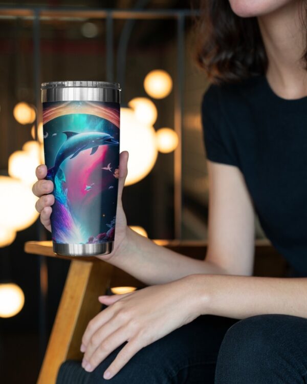 Beautiful Dolphin Tumbler For Dolphin Lovers Tumbler 4