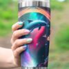 Beautiful Dolphin Tumbler For Dolphin Lovers Tumbler 7